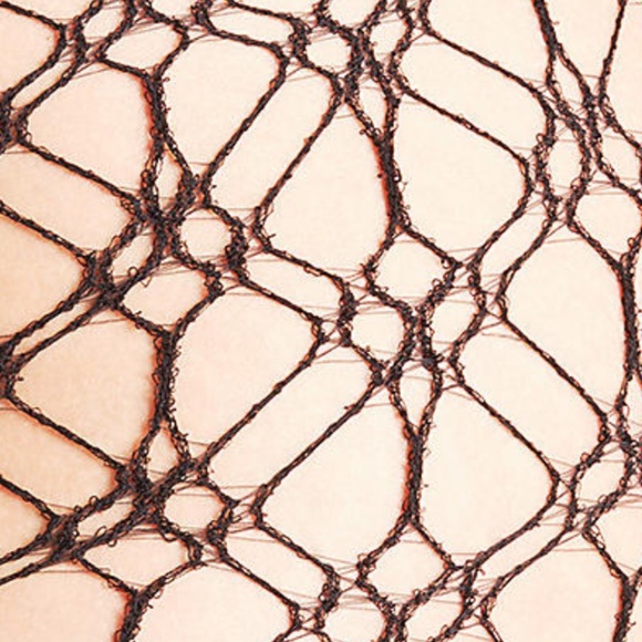 Falke Oversized Fishnet Tights BRAND NEW in Green - Picture 4 of 4